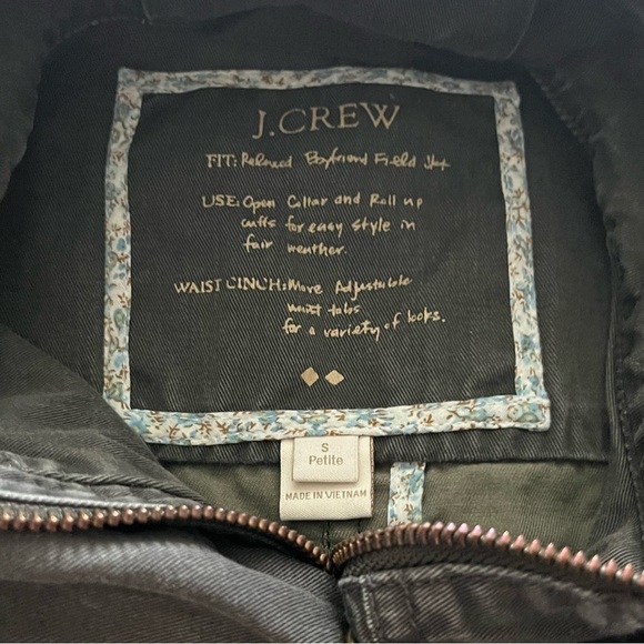 J. Crew Utility Jacket. Women’s size S/Petite - Picture 8 of 9